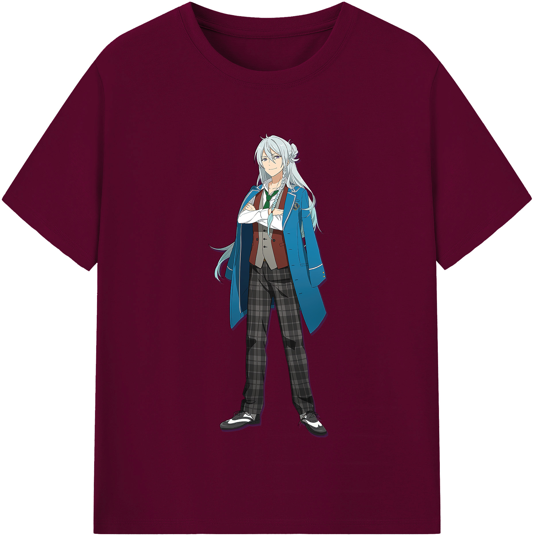 （画像用） あんさんぶるスターズ! Ensemble Stars レディースカジュアルプリントTシャツ（綿100％）